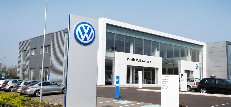 Picture of Vindis Huntingdon delalership building.